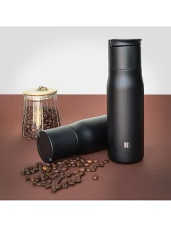 Isoleerfles zwart - 750 ml