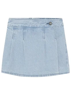 Jeansskort lichtblauw