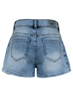 Jeansskort lichtblauw