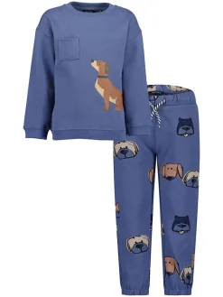 Joggingpak blauw