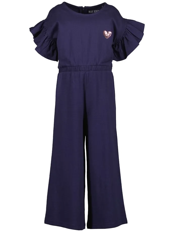 Jumpsuit donkerblauw
