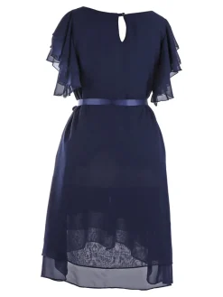 Jurk donkerblauw