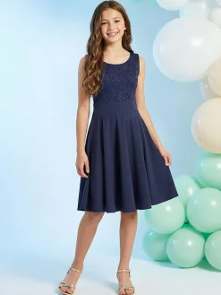 Jurk donkerblauw
