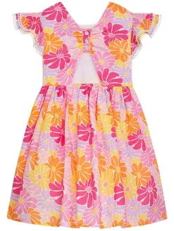 Jurk lichtroze/roze/oranje