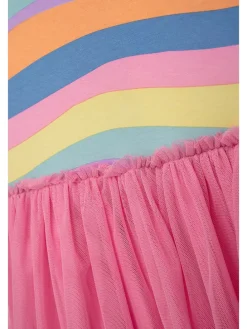 Jurk meerkleurig/roze