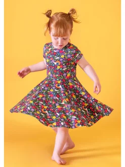 Jurk "Spring" meerkleurig