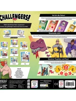 Kaartspel "Challengers!" - vanaf 8 jaar