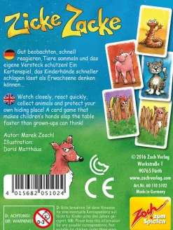 Kaartspel "Zicke Zacke" - vanaf 4 jaar