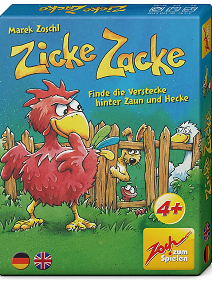 Kaartspel "Zicke Zacke" - vanaf 4 jaar
