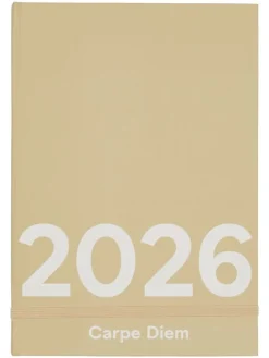 Kalender "2026" beige - (L)21 x (B)14,8 cm
