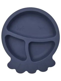 Kinderbord donkerblauw - Ø 20 cm