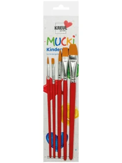 Kinderkwast - 5 stuks - vanaf 4 jaar
