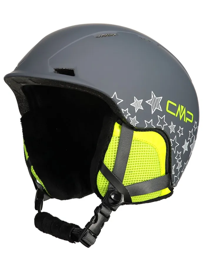 Kinder-ski-/snowboardhelm "XJ-4" grijs