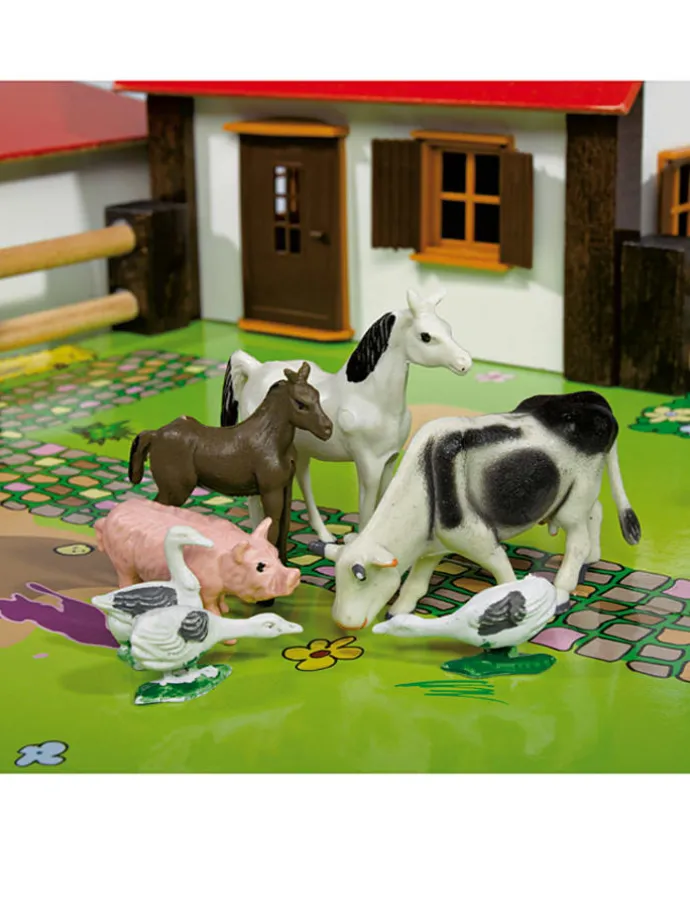 Kleine boerderij met accessoires - vanaf 3 jaar