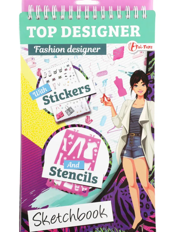 Kleurboek "Modeontwerper" - vanaf 3 jaar (verrassingsproduct)