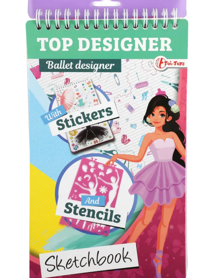 Kleurboek "Modeontwerper" - vanaf 3 jaar (verrassingsproduct)