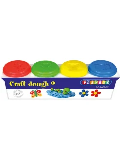 Knutselklei - 4 potjes - vanaf 3 jaar, 4x 140 g