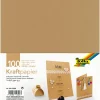 Knutselpapier bruin - 100 vellen - A4