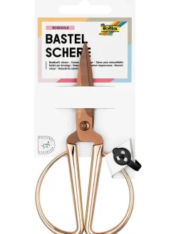 Knutselschaar roségoudkleurig
