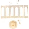 Knutselset "Houten Lantaarn" naturel