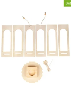 Knutselset "Houten Lantaarn" naturel