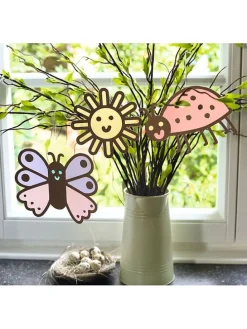 Knutselset "Kleurige Raamdecoraties" - vanaf 3 jaar