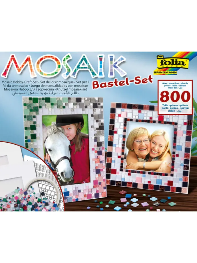 Knutselset "Mozaïek stenen" zonder kleur