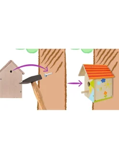 Knutselset "Vogelhuis" - vanaf 6 jaar