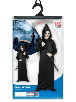 Kostuumcape "GRIM REAPER" zwart