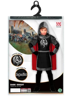 Kostuum "Donkere Ridder" rood/zwart