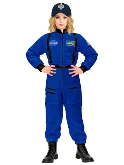Kostuumpak "Astronaut" blauw