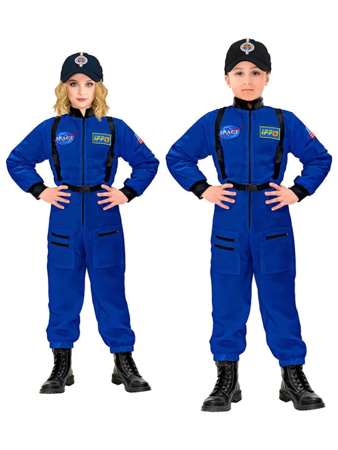 Kostuumpak "Astronaut" blauw