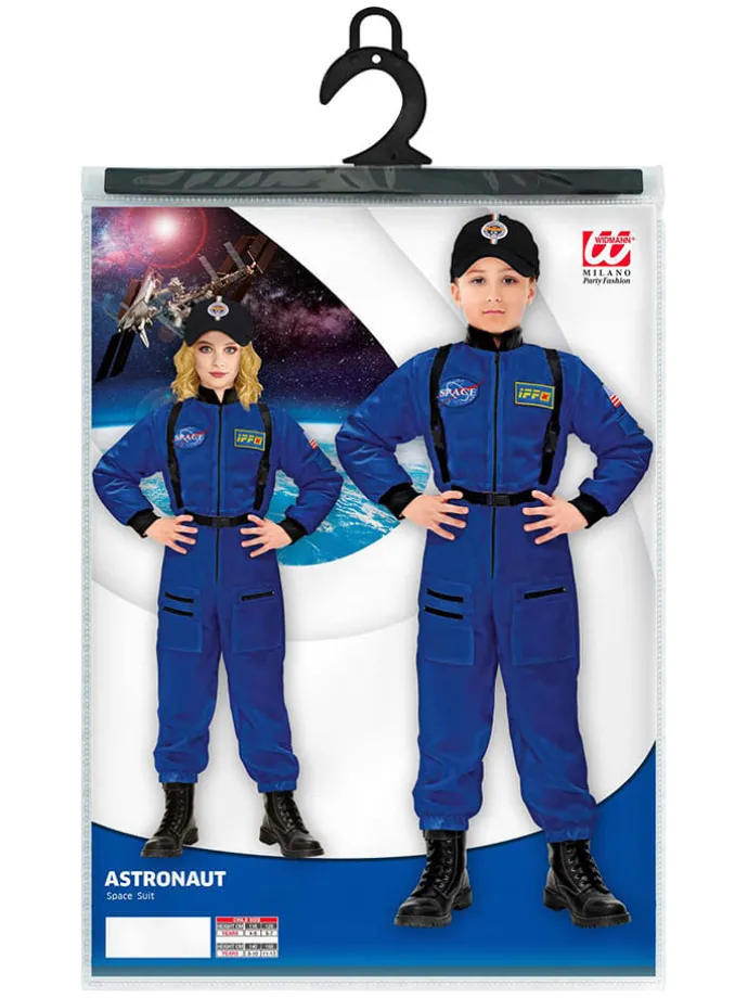 Kostuumpak "Astronaut" blauw