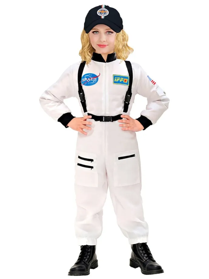 Kostuumpak "Astronaut" wit