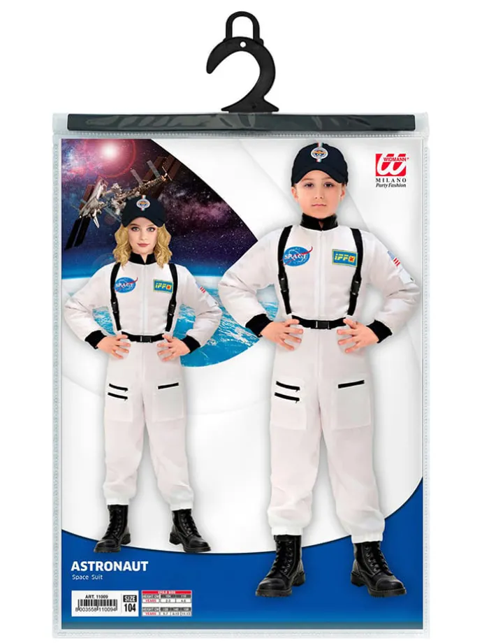 Kostuumpak "Astronaut" wit