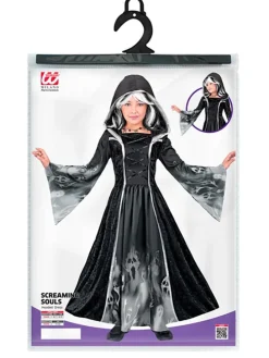 Kostuum "SCREAMING SOULS" zwart