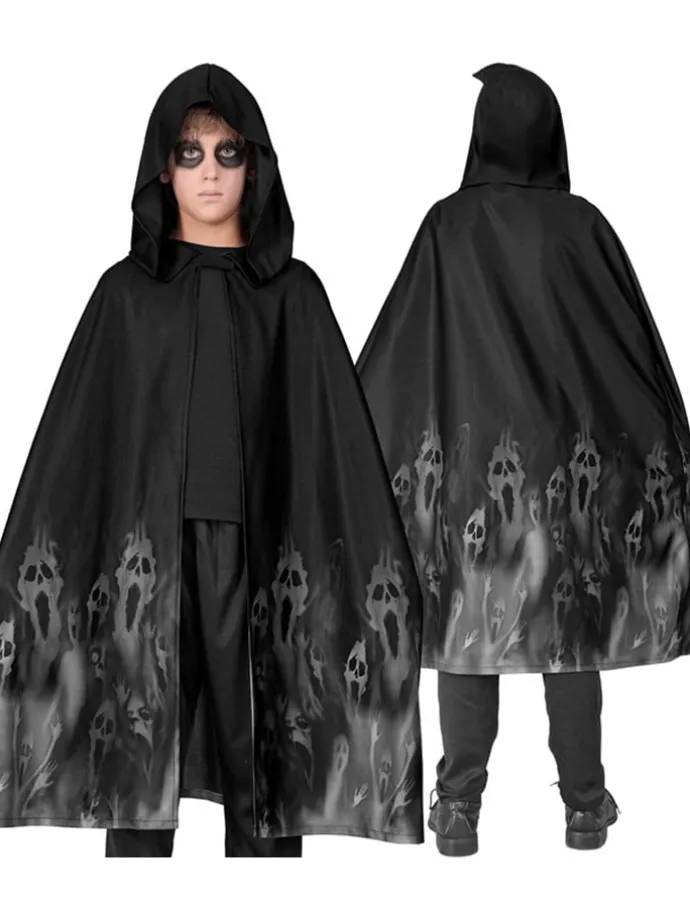 Kostuum "SPOOKCAPE" zwart