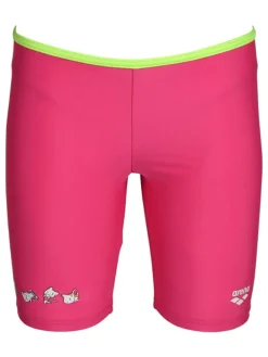 Lange zwembroek roze