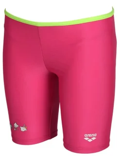 Lange zwembroek roze