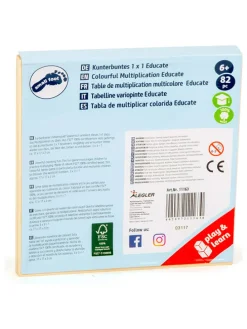 Leerspel "Gekleurde blokjes 1x1" - vanaf 6 jaar