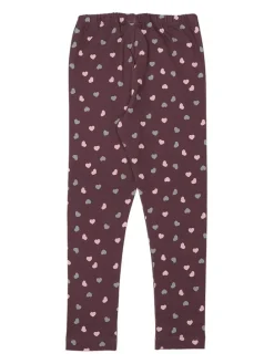 Legging auberginekleurig