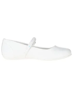 Leren ballerina's 