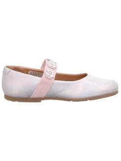 Leren ballerina's "Flair" lichtroze