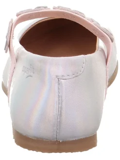 Leren ballerina's 
