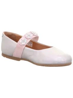 Leren ballerina's 