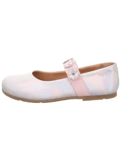 Leren ballerina's 