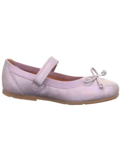 Leren ballerina's "Flair" paars