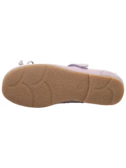 Leren ballerina's 