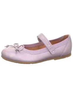 Leren ballerina's 