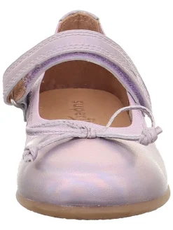 Leren ballerina's 